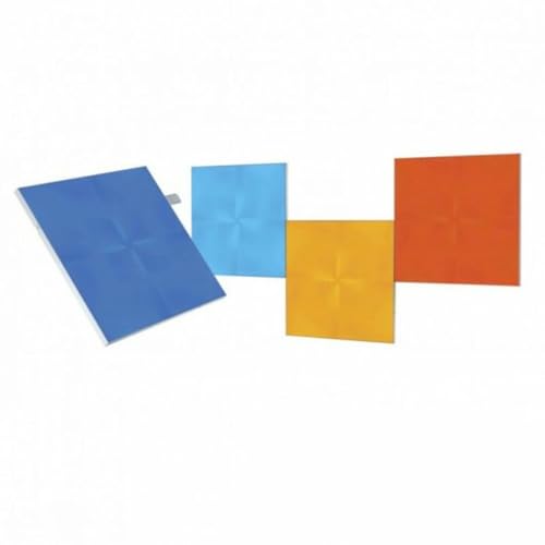 Produktbild: Nanoleaf Canvas Erweiterungspack, 4 LED Lichtquadrate, WLAN RGBW Panels
