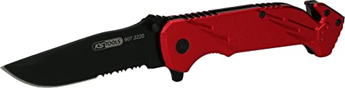 ks tools klappmesser mit arretierung rot, 907.2220, size