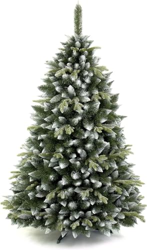 AmeliaHome Künstlicher Weihnachtsbaum 150 cm Tannenbaum PVC Christbaum Kiefer Weihnachtsdeko Diana