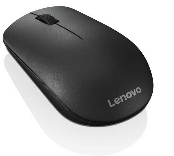 Produktbild: lenovo 400 kabellose maus schwarz, beidhändiges design, nano-usb, kompatibel mit windows