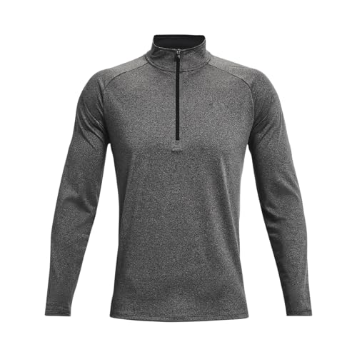 under armour tech 2.0 herren pullover 1/2 zip grau dark 90 xxl