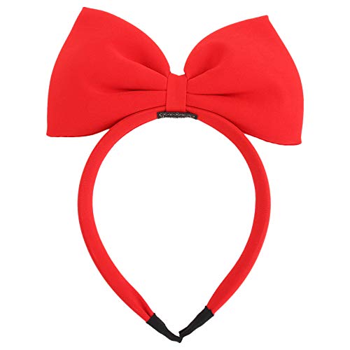 frcolor haarband mädchen mit großer schleife rot, weihnachts-accessoire