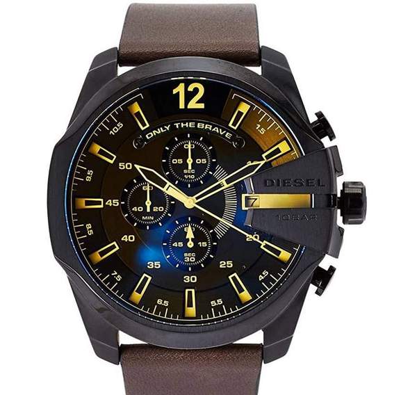 diesel mega chief dz4401 chronograph herren 51 mm für 99 euro statt 130 euro