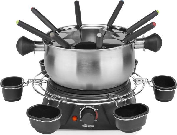 fondue set tristar FO-1109 mit 8 gabeln für 36,99 euro statt 43 euro