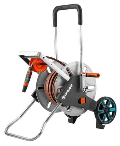 gardena schlauchwagen metall, 25m schlauch, antizyklisch kaufen