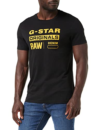 g-star raw herren graphic t-shirt in rohem design, lässig und modern