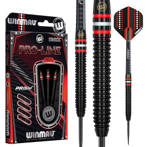 winmau steeldarts 24g 26g, 90% tungsten darts, pro-line