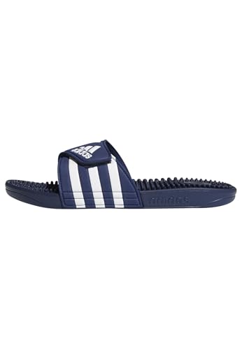 Produktbild: adidas adissage slides unisex dunkelblau weiß 47 eu