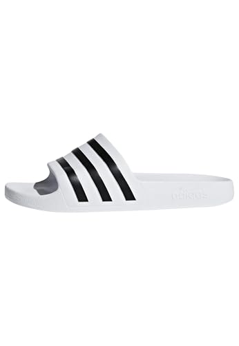 adidas adilette aqua slides unisex cloud white core black 38