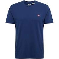 levi's herren t-shirt ss original housemark cotton patch dress blues xl