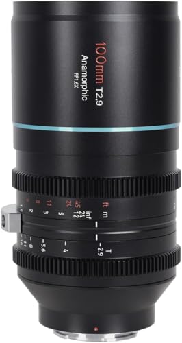 sirui 100mm t2.9 anamorphotic objektiv 1.6x rf mount