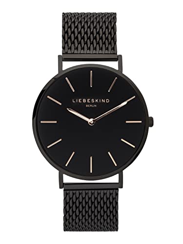 Liebeskind berlin armbanduhr lt-0156-mq schwarz ip beschichtung