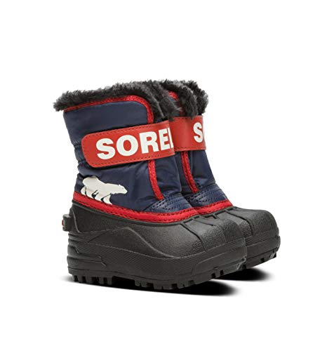 sorel kids snow commander schneestiefel unisex kinder lila 22 eu