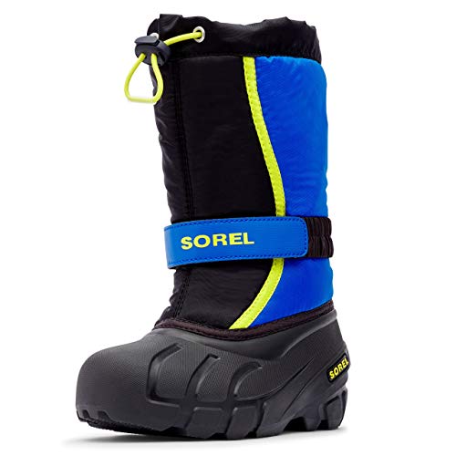 sorel kids flurry schneestiefel unisex baby schwarz 25 eu