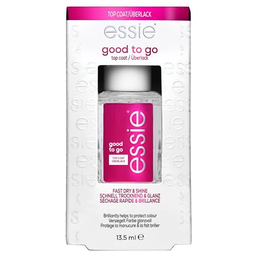 Essie Top Coat good to go, schnell trocknend, transparent, 13,5 ml