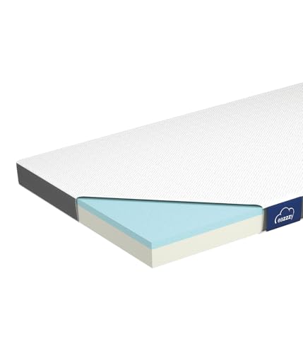 orthopädischer gelschaum topper genius eazzzy 140x200cm höhe 7cm für allergiker