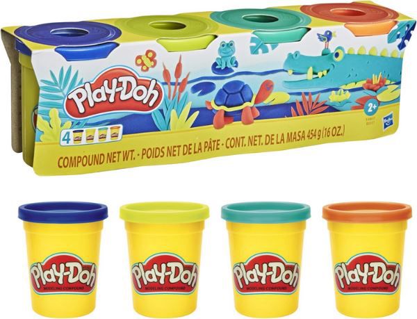 play-doh wild set 4er pack mit 112g dosen für 2,99 euro statt 8 euro