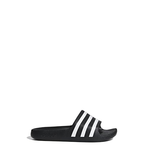 adidas adilette aqua slides kinder schwarz-weiß, 29 eu