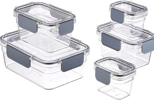 aufbewahrungsbehälter amazon basics 15,53 statt 21 Kunststoff ideal für Küche