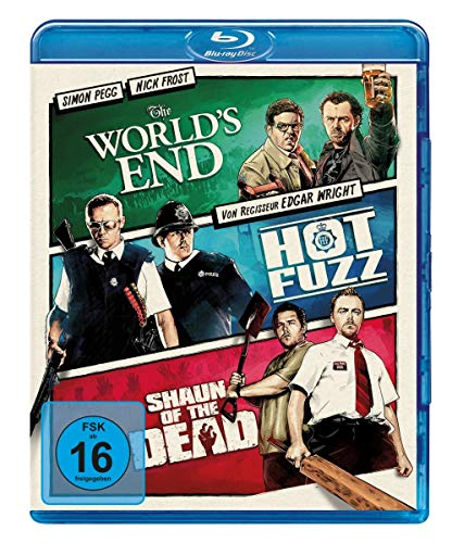cornetto trilogie: shaun of the dead, hot fuzz, the world's end - blu-ray
