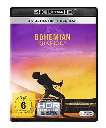 Produktbild: bohemian rhapsody 4k ultra hd blu-ray - film auf amazon prime