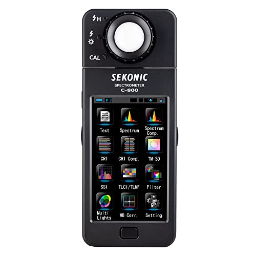 sekonic c-800 spektrometer für farbanalyse in film und foto