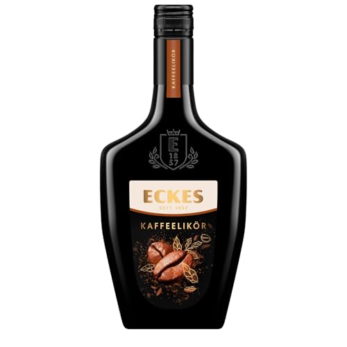 Eckes Kaffeelikör 0,5 l  feiner likör mit kräftigem kaffeearoma und samtiger süße