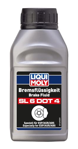 liqui moly bremsflüssigkeit sl6 dot 4 250 ml art.-nr. 21166