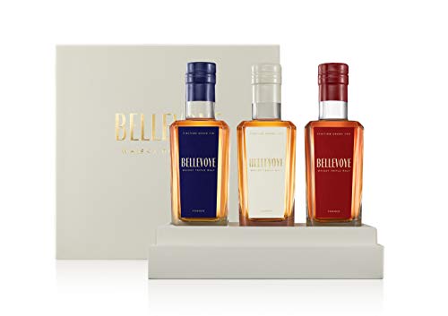Produktbild: whisky deals: bellevoye triple malt whisky probierset 40-43% vol, 3x 0,2 l, 17,83