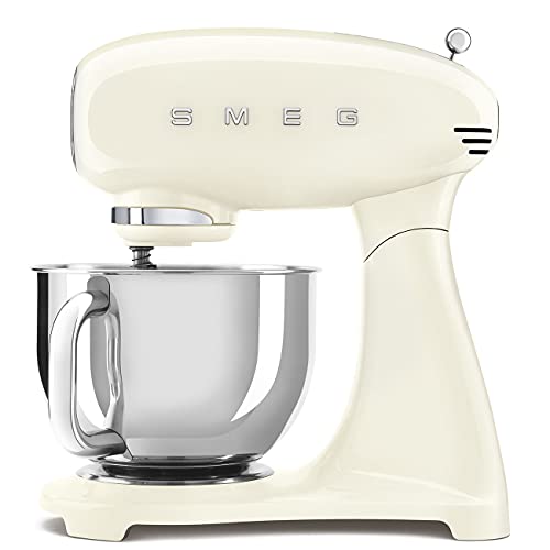 smeg smf03creu küchenmaschine 800 w edelstahl creme 4,8 l 3 funktionen