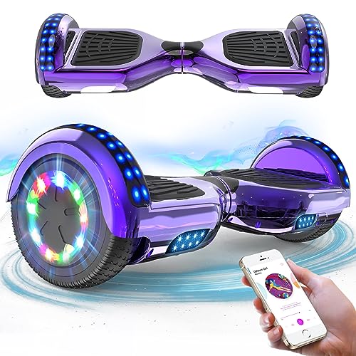 RCB hoverboards 6,5 zoll mit bluetooth, led licht, motor - skateboard für kinder