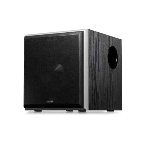 edifier t5 aktiv-subwoofer 8 zoll tieftöner 70 watt basslautsprecher