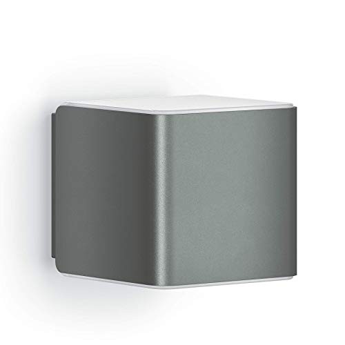 Steinel LED Außenleuchte L 840 SC Connect, Wandleuchte, Bewegungsmelder, 3000 K, Anthrazit