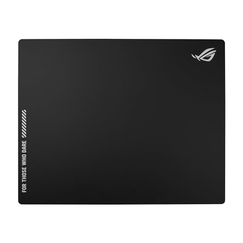 Produktbild: asus rog moonstone ace l black gaming-mauspad gehärtetes glas 500x400mm rutschfest