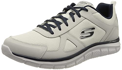 Skechers Sport Herren Laufschuhe SCLORIC, Schwarz Rot BKRD, 44 EU