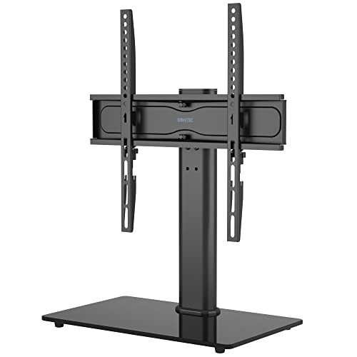 bontec tv standfuß schwenkbar für 26-55 zoll lcd led oled bis 45 kg, höhenverstellbar