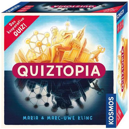 Produktbild: Kosmos Quiztopia  Gemeinsam Quizspiel für 18,30 (statt 27)