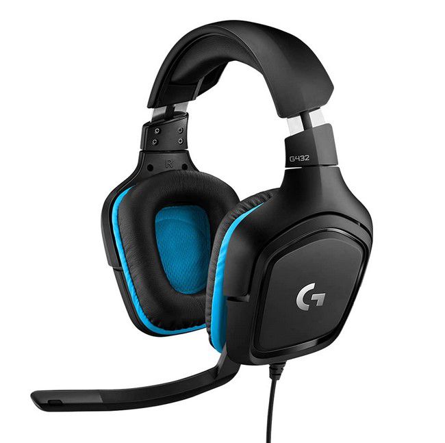 logitech g432 gaming headset 7.1 surround sound für 39,80 euro statt 48 euro