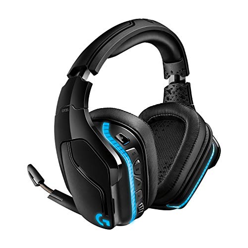 logitech g935 gaming-headset kabellos, 7.1 surround sound, lightsync rgb
