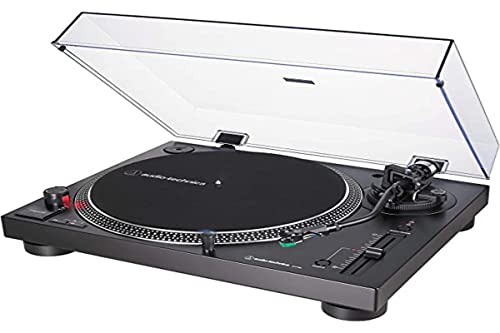 audio-technica lp120xusb direktangetriebener plattenspieler schwarz, analog, usb