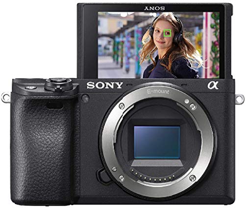 sony alpha 6400 aps-c systemkamera mit schwenkbarem display für vlogging