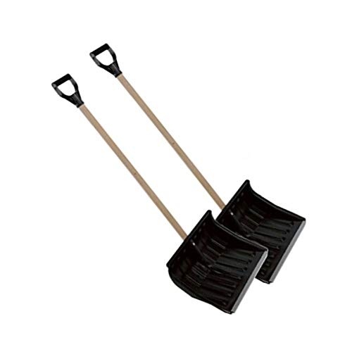 Produktbild: schneeschaufel 132cm holzstiel 2 stück
