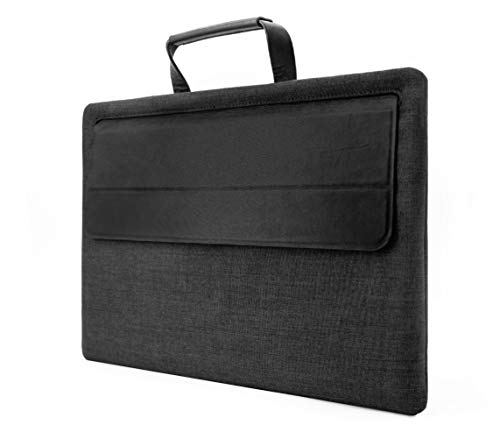 KMP Green UP Slim-Fit Tasche für MacBook Pro 13 Zoll, Anthrazit, schützend und elegant