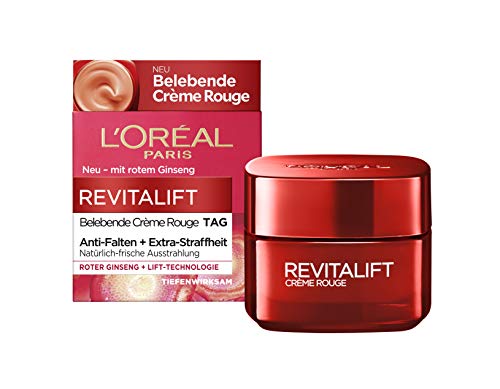 l'oral paris crme rouge tagespflege gegen müdigkeit und falten, 50ml