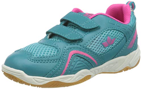 Lico Mädchen Hallenturnschuhe V Enjoy, Türkis Pink, Größe 33 EU