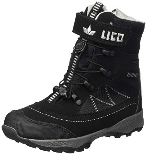 Lico Schneestiefel Jungen Sundsvall Vs, Schwarz Grau, 31 EU