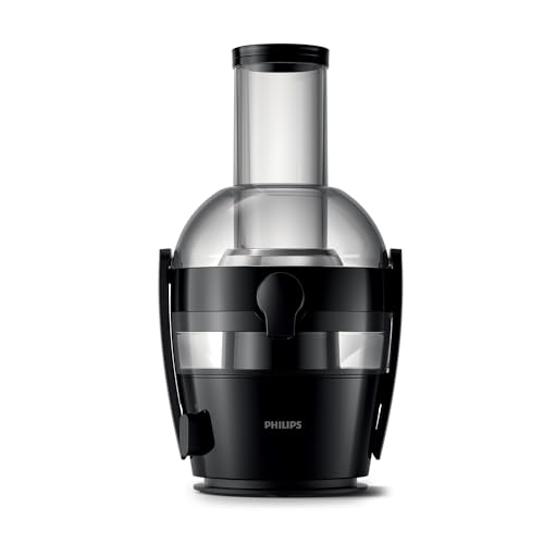 philips viva collection entsafter 800w motor, 2l saft, quickclean technologie