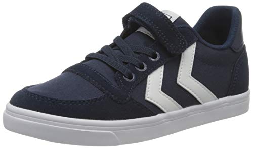 Produktbild: hummel kinder sneeker slimmer stadil low jr, dress blues, 27 eu