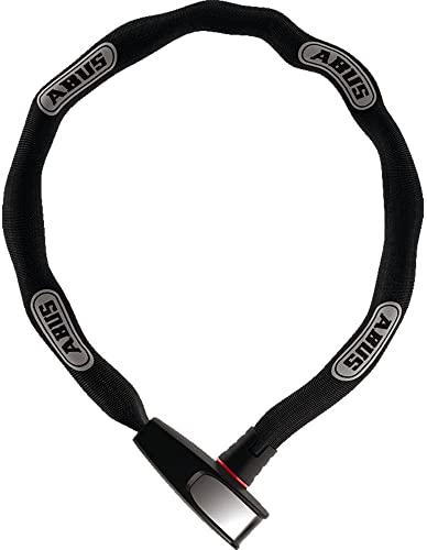 abus kettenschloss catena 6806k 110 cm, leichtes fahrradschloss, gehärteter stahl