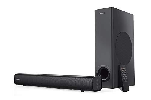 soundbar mit subwoofer CREATIVE 2.1 für tv computer ultrawide, bluetooth, wandmontage